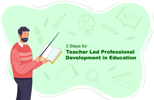 3 Steps for Teacher Led Professional Development